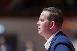 Le Fribourg Olympic de Thibaut Petit a maîtrisé son sujet samedi KEYSTONE/CYRIL ZINGARO